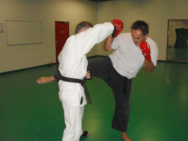 saisie sur middle kick