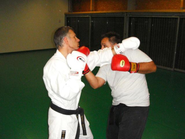 uppercut du gauche